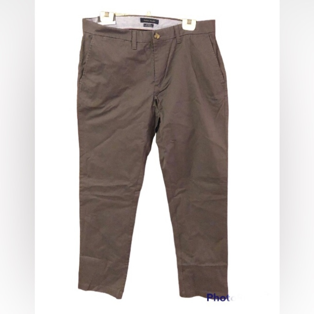 NWT The Flex Tommy Hilfiger Custom Fit Pants, 34x34, Gray